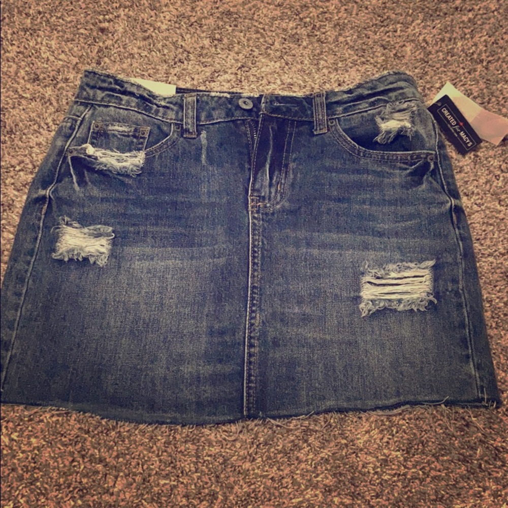 Jean skirt